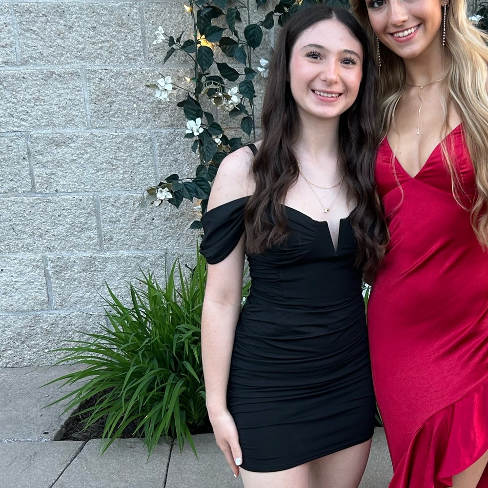 Black Windsor dress